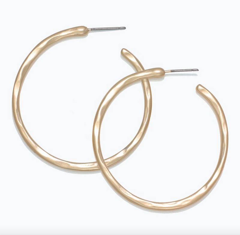 Hammered Hoops