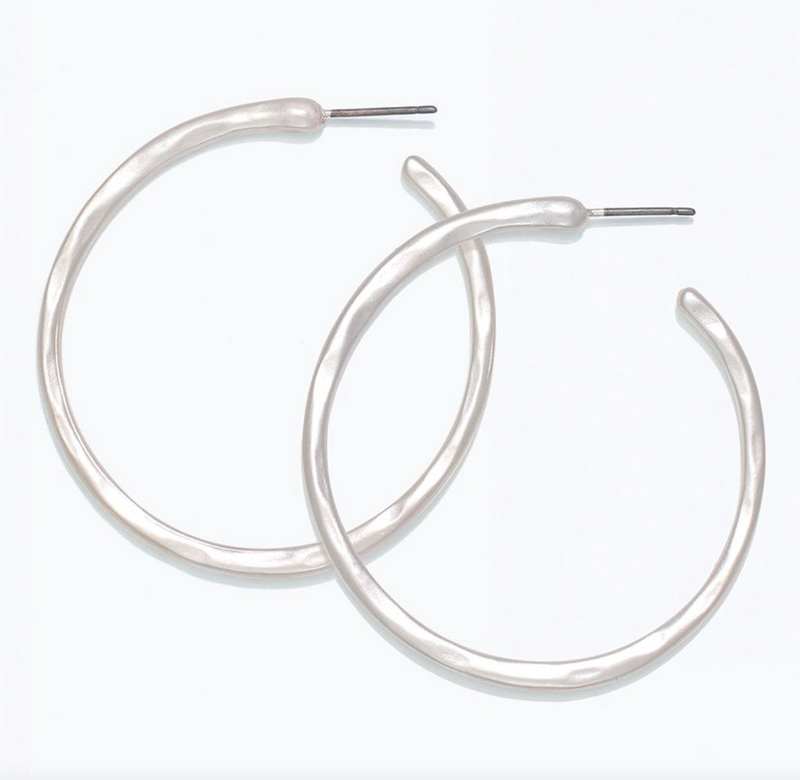 Hammered Hoops