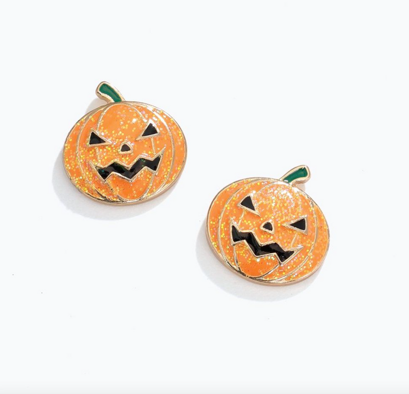 Glitter Halloween Pumpkin