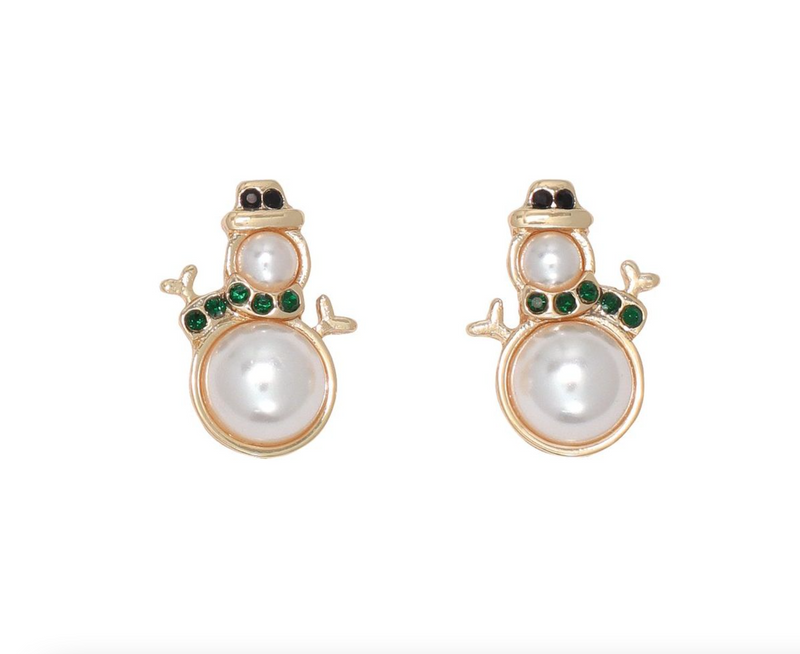 Crystal and Pearl Snowmen