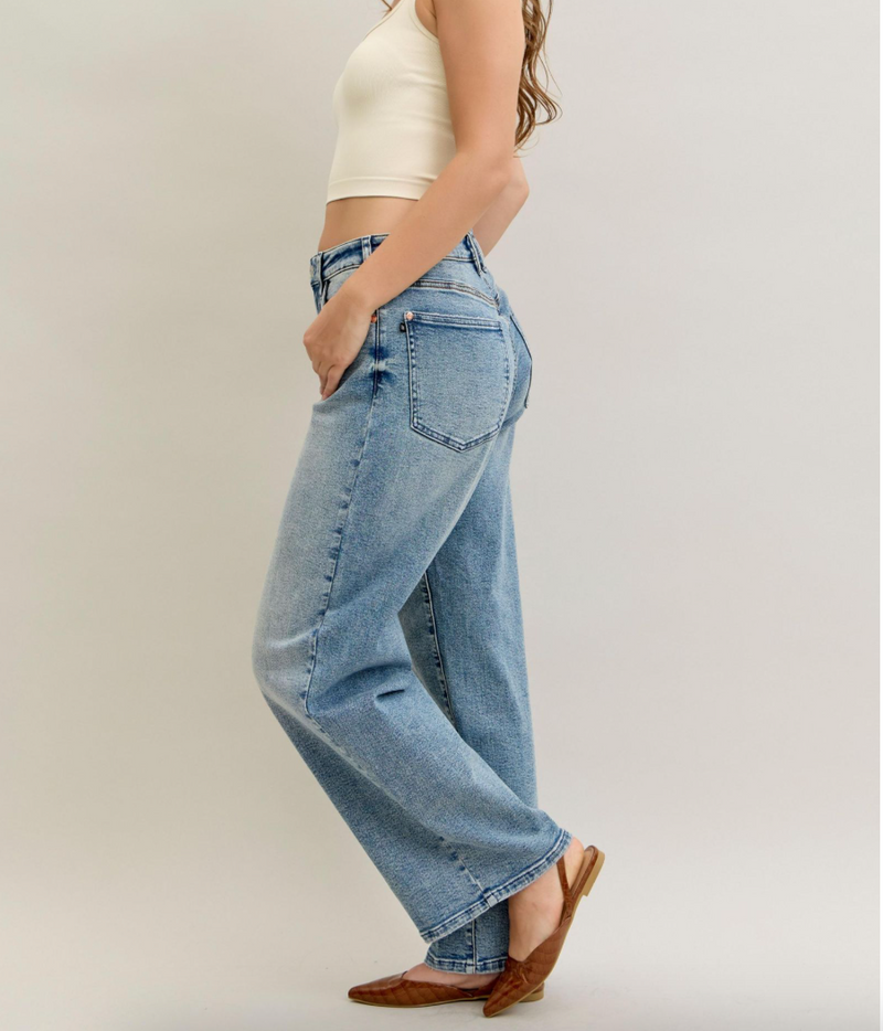 Wilhemina High Waisted Vintage Wash