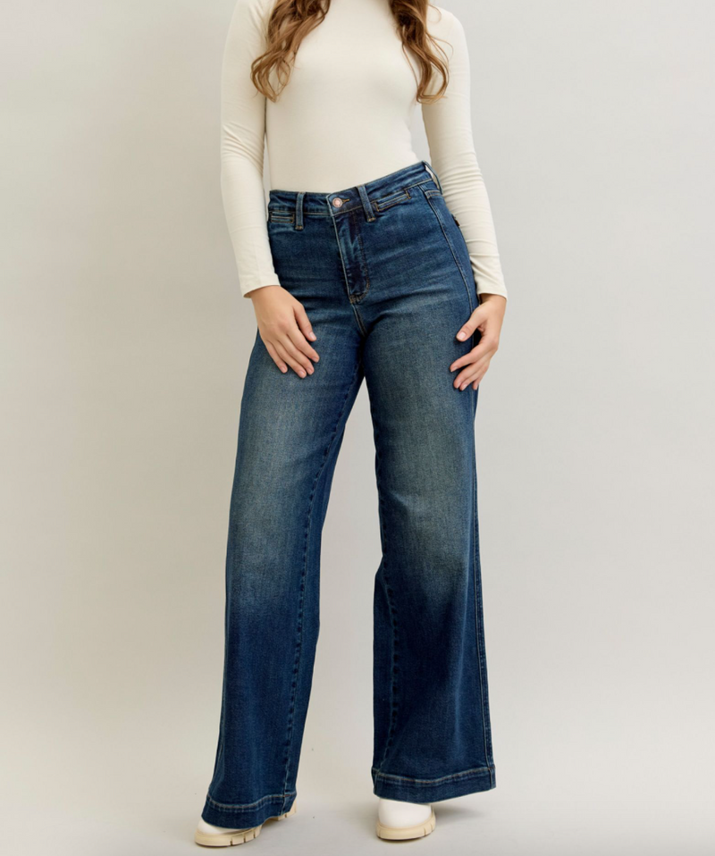 Daisy Retro Wide High Waisted