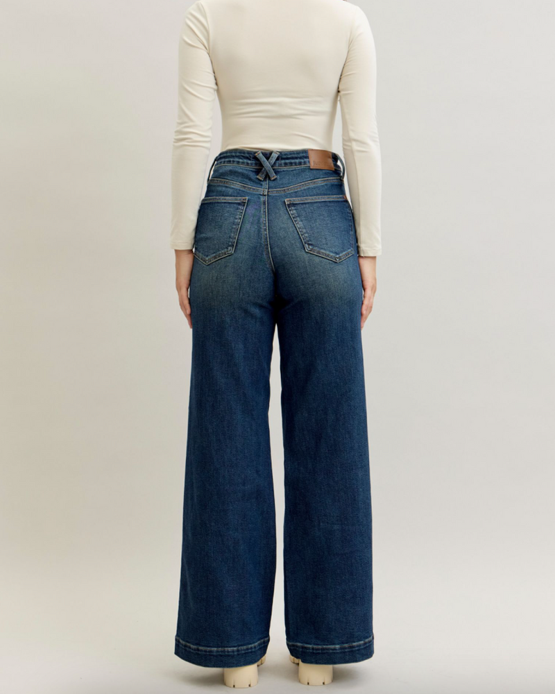 Daisy Retro Wide High Waisted