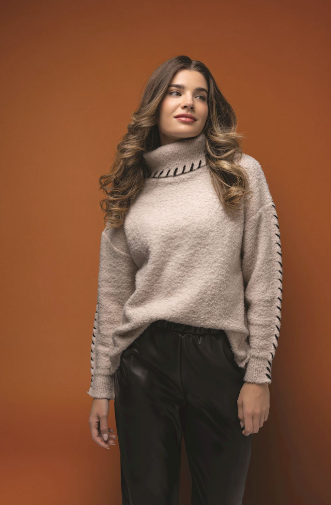 Fallon Contrast Sweater