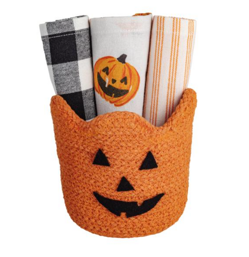 Halloween Towel Basket