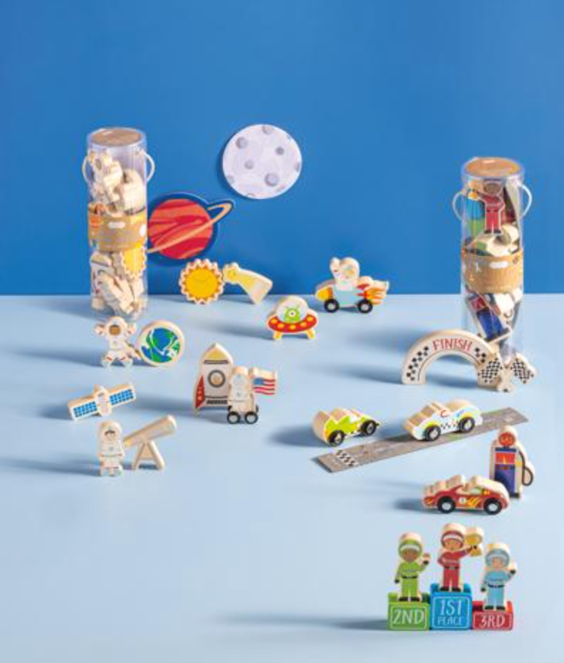Wood Toy Set