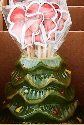 Christmas Toothpick Caddy Sets