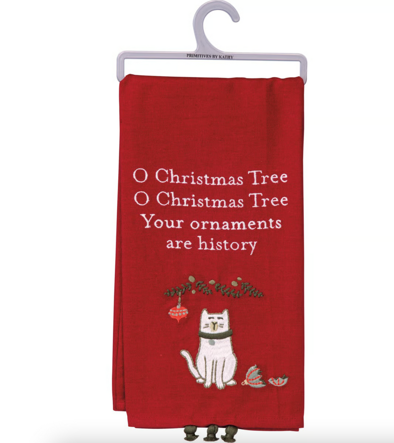 O Christmas Tree Dish Towel