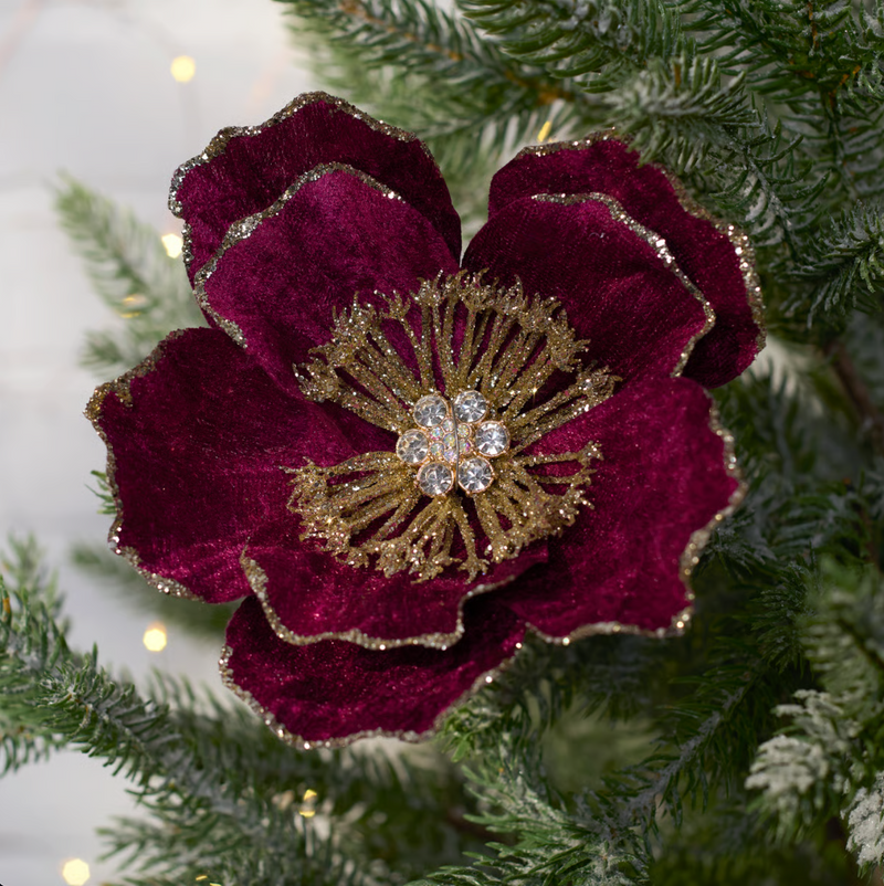 Dressy Flower Clip
