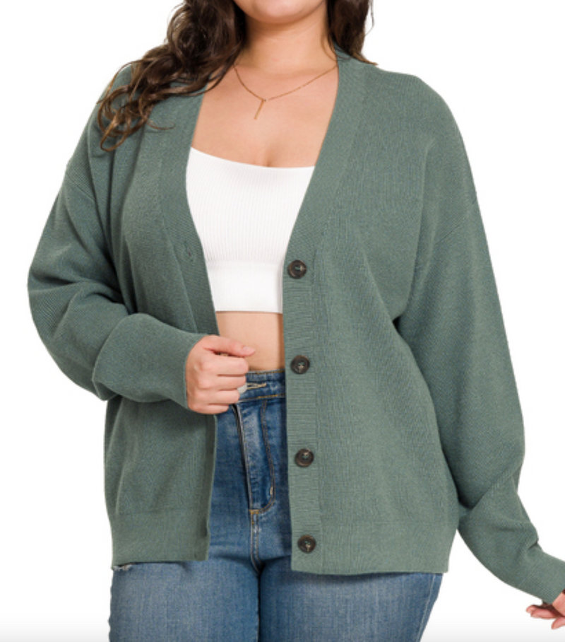 Samantha Everyday Cardigan - Curvy