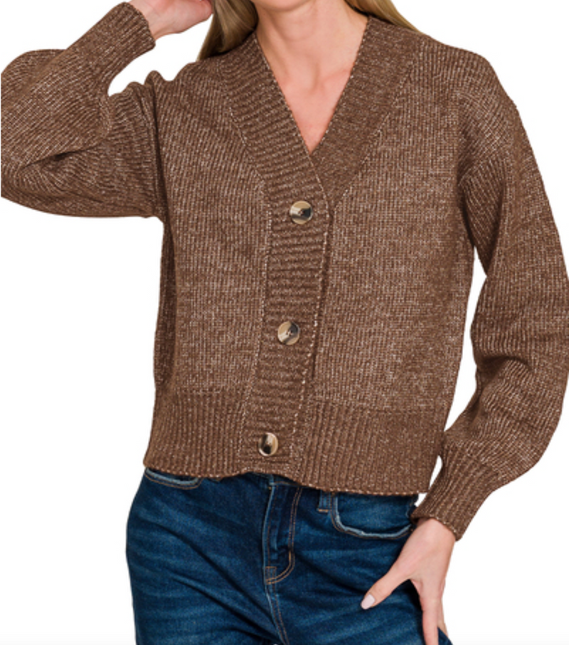 Cami 3 Button Cardi