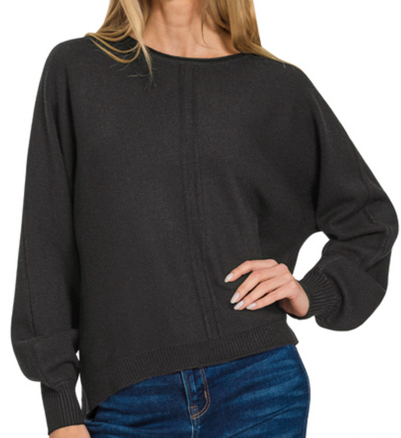 Jaci Front Seam Sweater