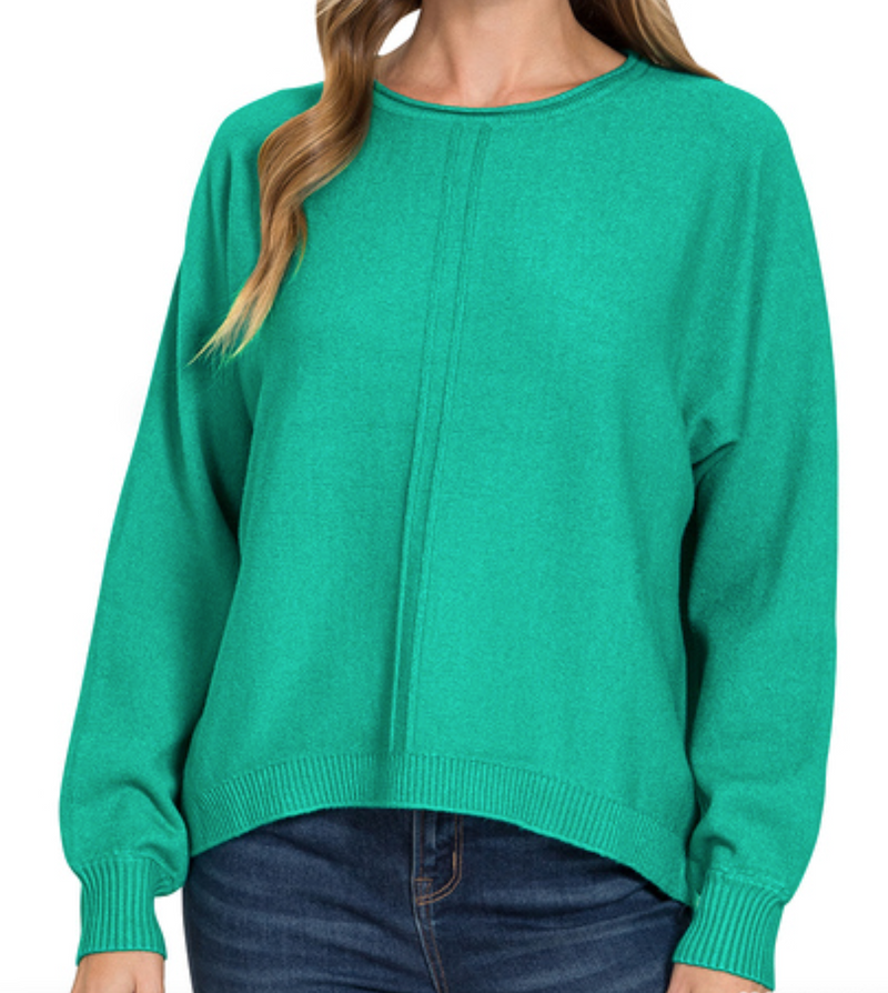 Jaci Front Seam Sweater