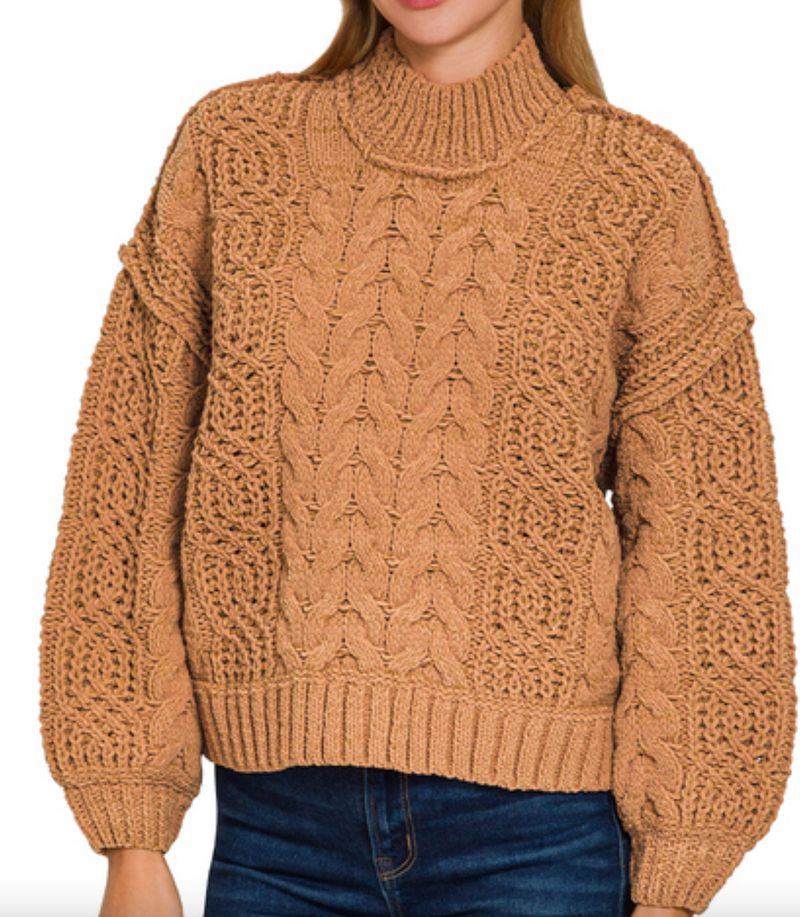 Maya Cable Knit Sweater