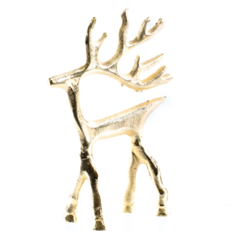 Gold Aluminum Deer