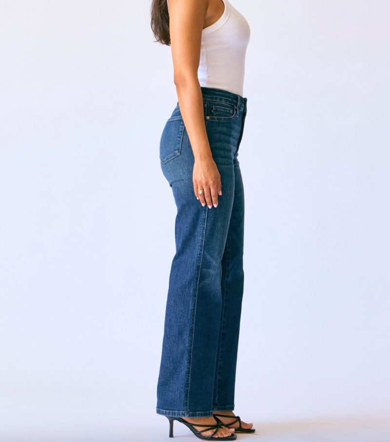 Isla Mid-Rise Tummy Control Straight Leg - Petite