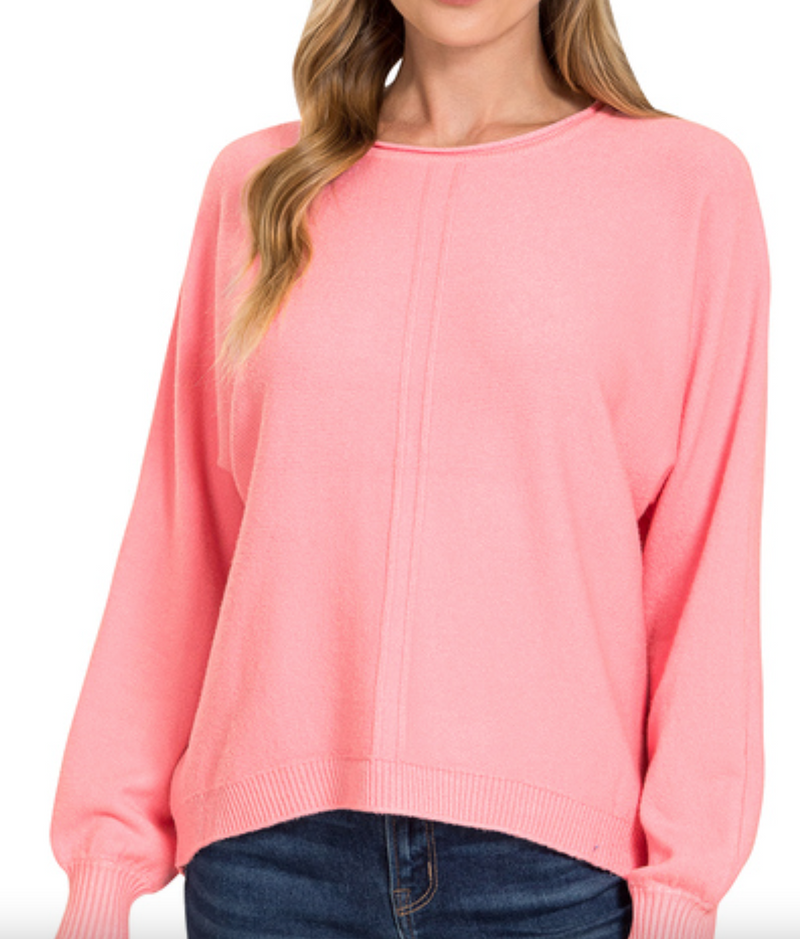 Jaci Front Seam Sweater