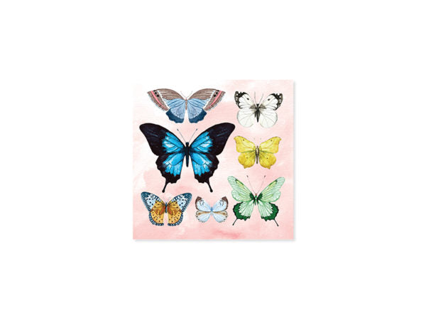 Watercolor Butterflies Pop-Up Greeting Card