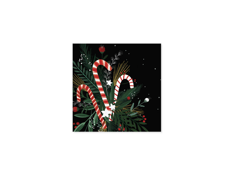 Candy Cane Bouquet Pop-Up Greeting Card