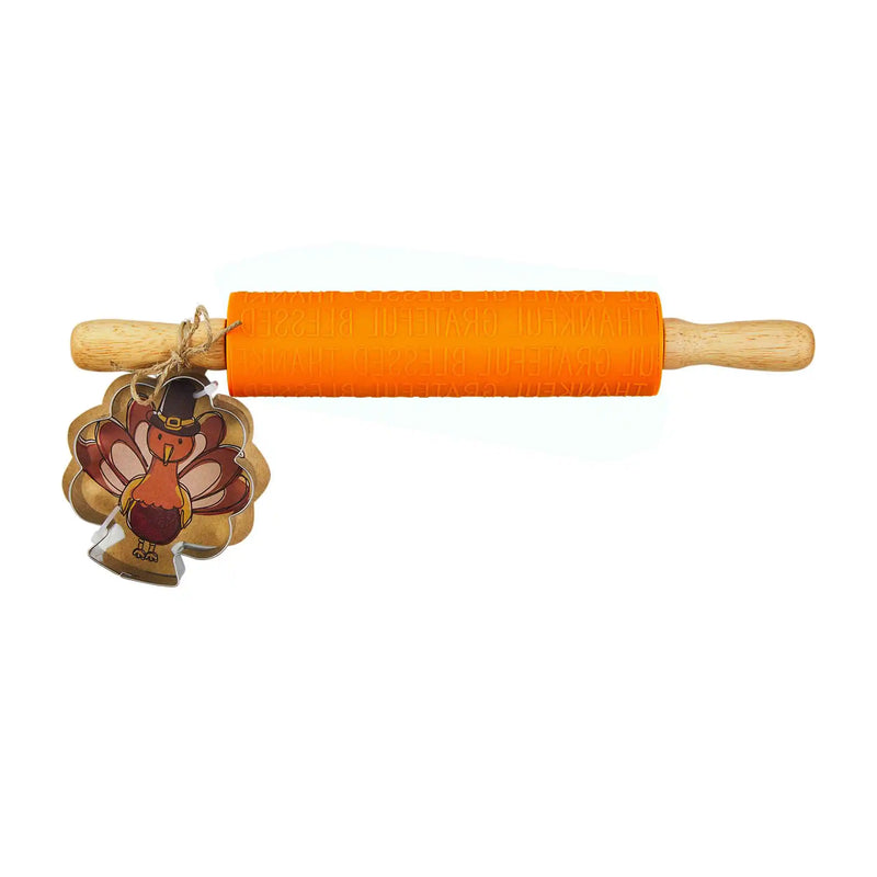 Fall Holiday Rolling Pin