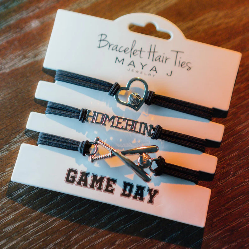 **Game Day Bracelet Hair Ties