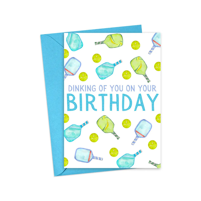 Dinking of You On Your Birthday Card