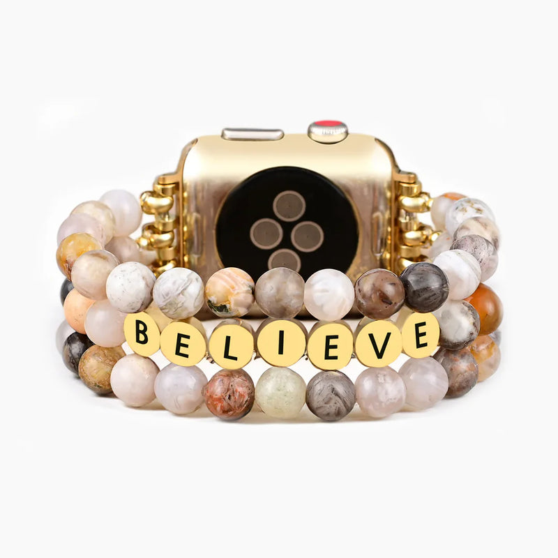 Agate Believe Inspiration Apple Watch Strap