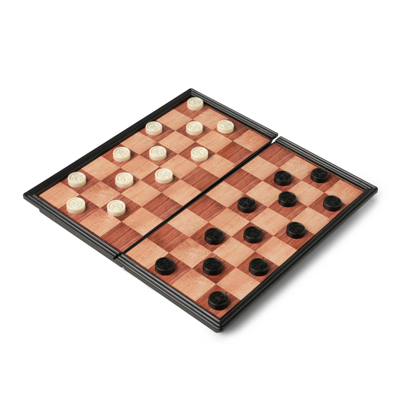 Magnetic Travel Chess And Checkers Set