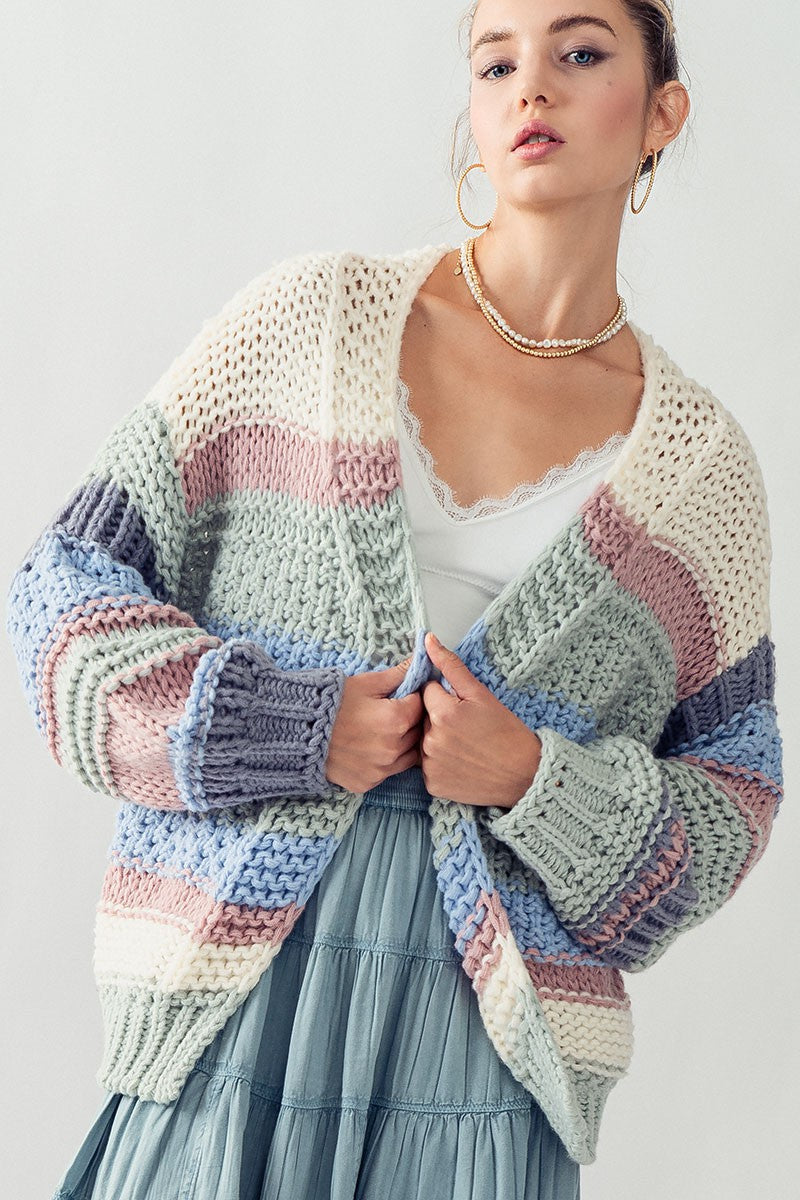 Phoebe Chunky Knit Cardigan