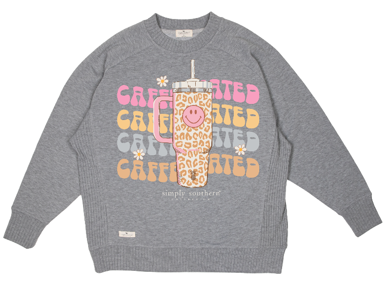 Caffeinated Ribbed Pullover
