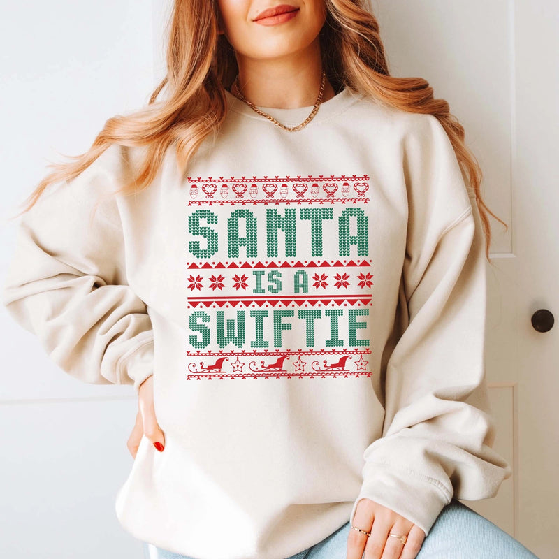 Santa Is A Swiftie Sweatshirt