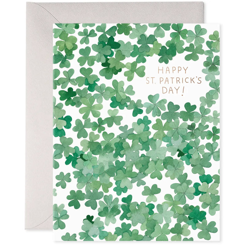 Shamrocks Greeting Card