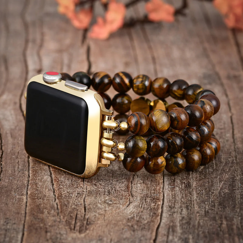 Tiger Eye Brave Inspiration Apple Watch Strap