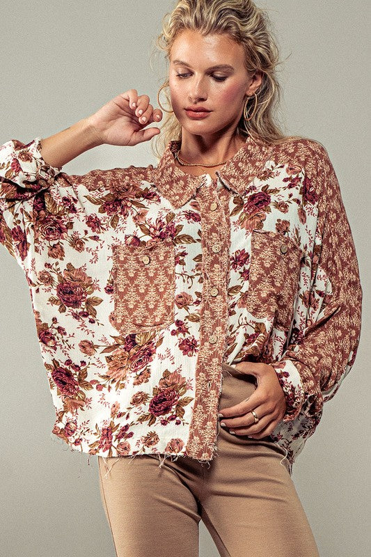 Megan Floral Shirt