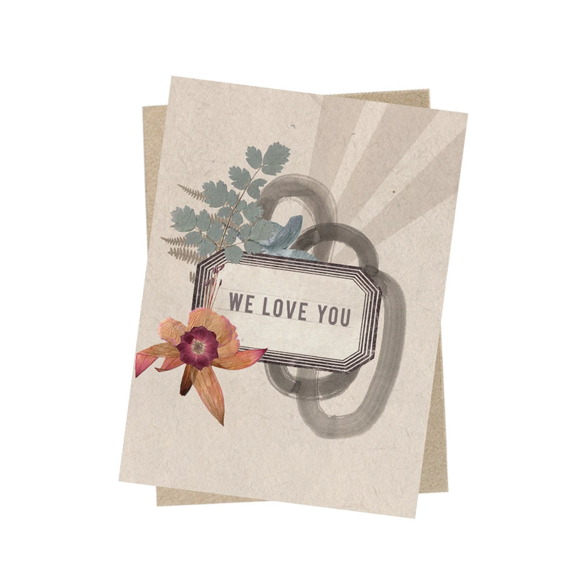 We Love You Mini Greeting Card