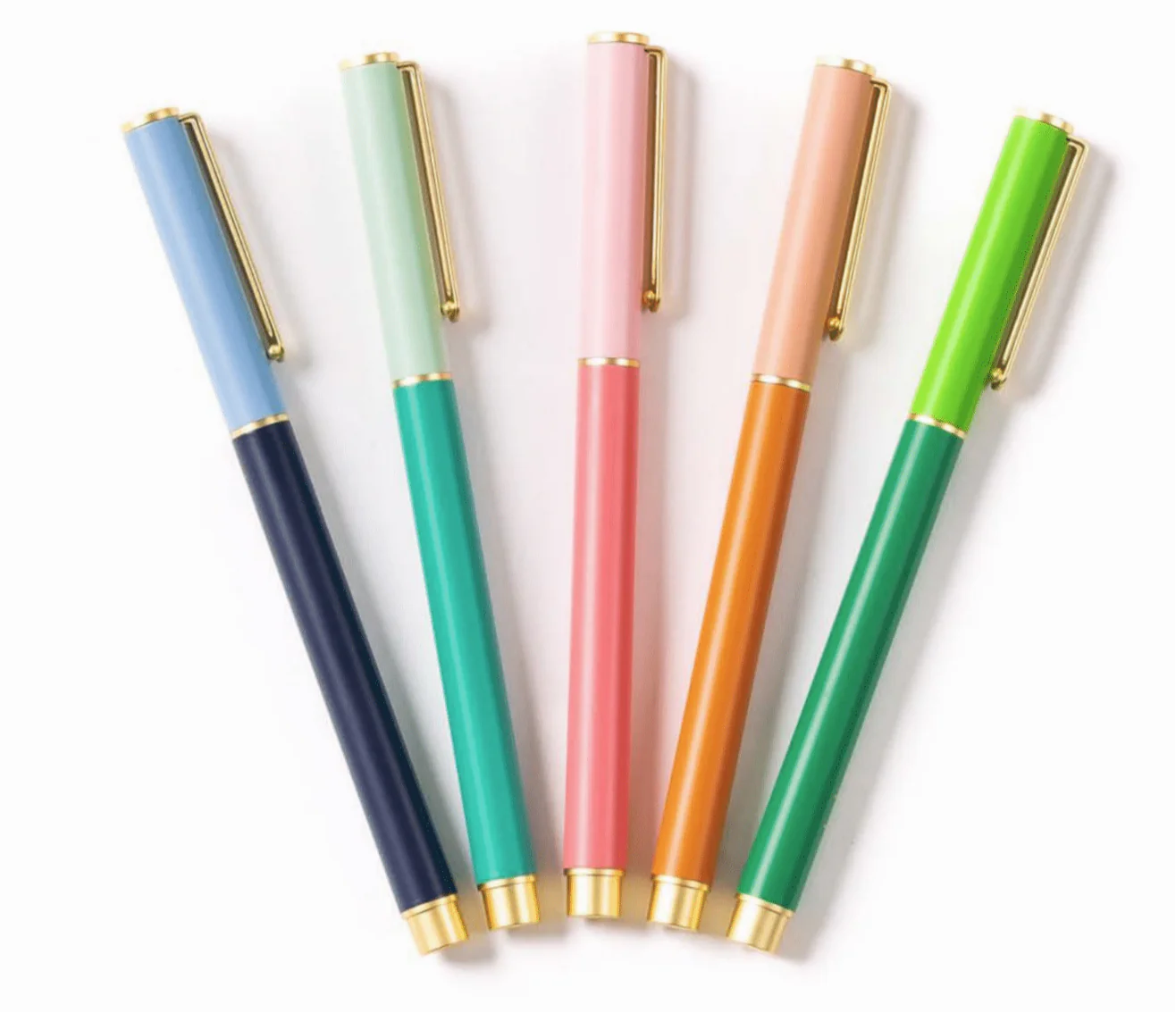 So Darling Colorblock Pens – Sandy's Secret Wednesdays Unique Boutique