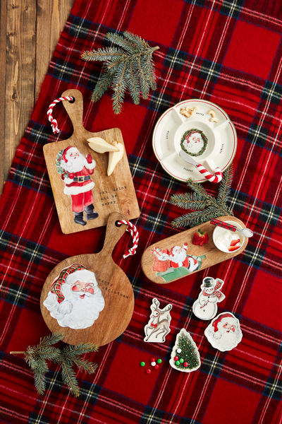 Christmas Wood & Enamel Board