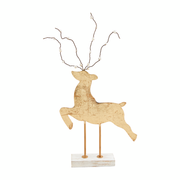 Gold Tin Deer Sitters