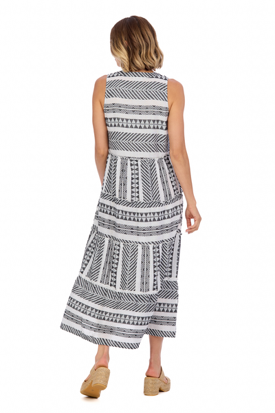 Burke Jacquard Midi Dress