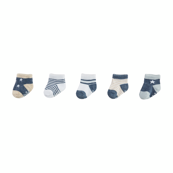 Navy Star Sock Set