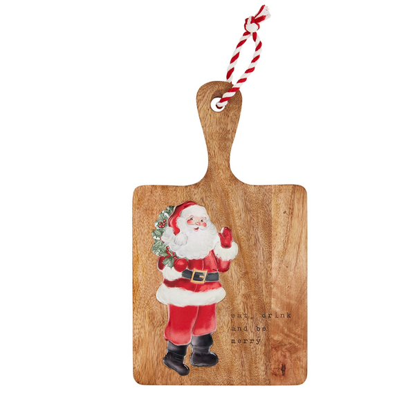 Christmas Wood & Enamel Board