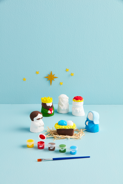 Paint Your Own Nativity Set