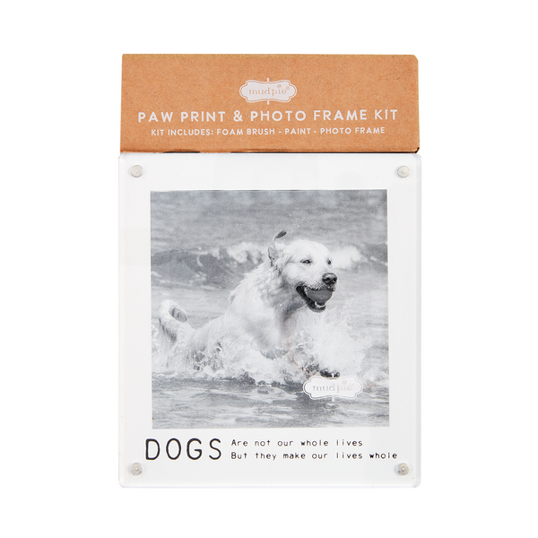 Paw Print Picture Frame