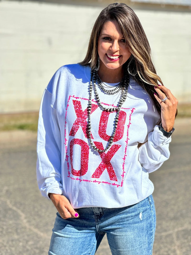 XOXO Hugs & Kisses Sweatshirt