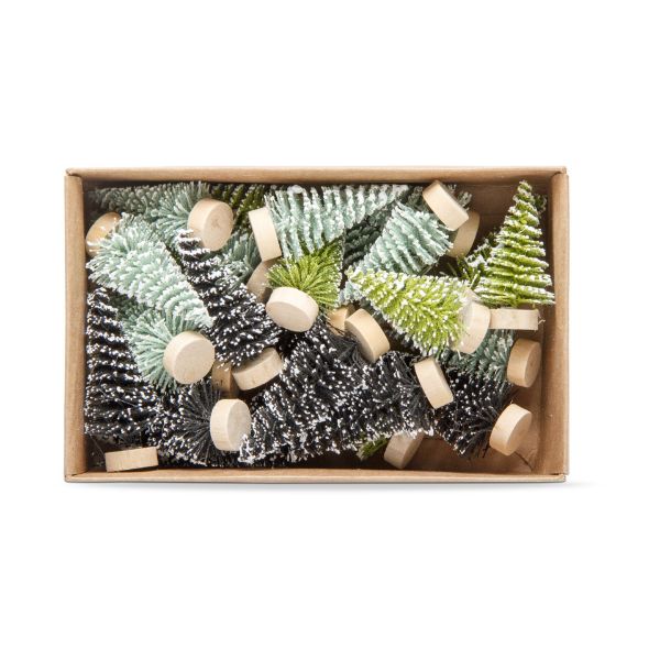 Mini Frosted Tree Set – Sandy's Secret Wednesdays Unique Boutique