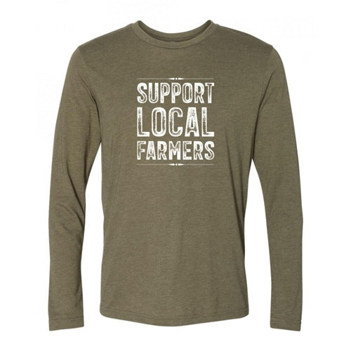 Support Local Farmers Long Sleeve