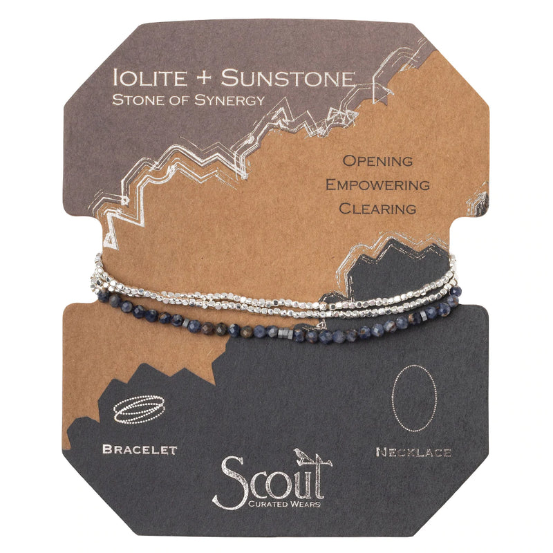 Delicate Stone Intention Bracelet