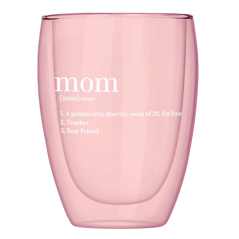 Mom Wine Glass
