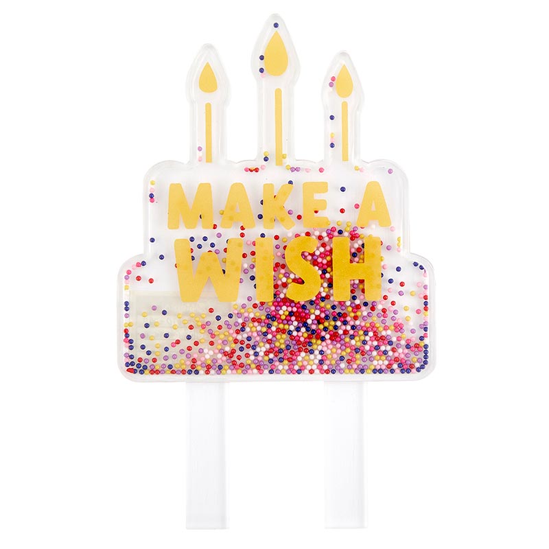 Make A Wish Filled Cake Topper