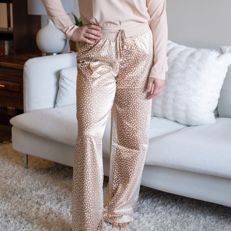 Fawn Satin Slumber Pants *FINAL SALE*